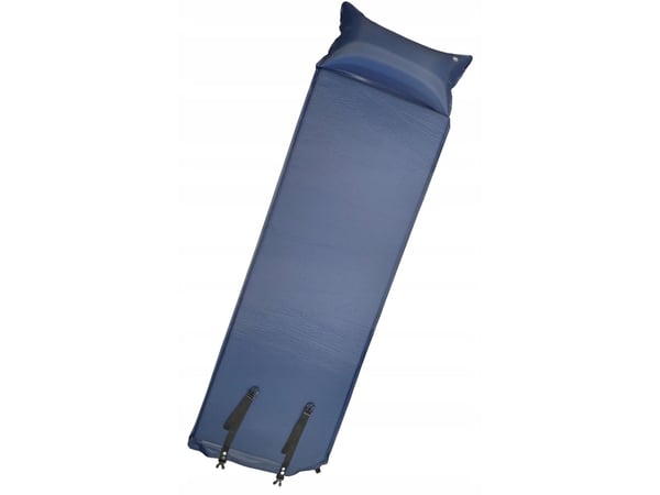 Avenli liggeunderlag turistsenger KUBISPORT 186x53 cm lett oppblåsbart med pute