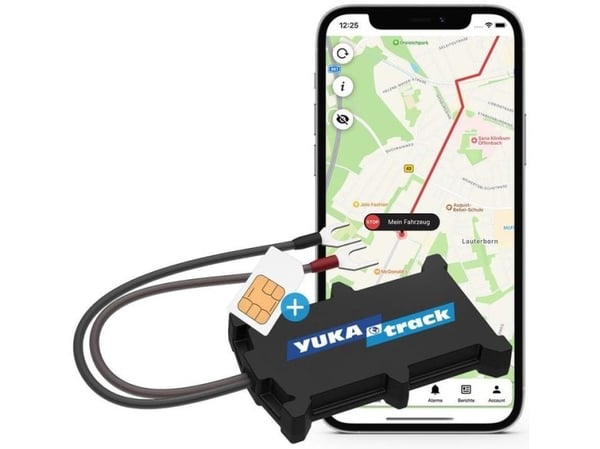 YUKAtrack easyWire AIO GPS biltracker 2G inkl. SIM + dataplan