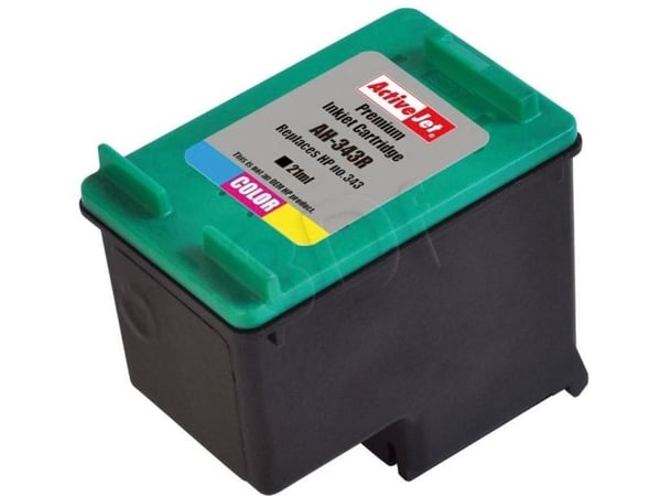 Activejet AH-343R, Høyt (XL) utbytte, Cyan, Fiolblå, Gult, Pigmentbasert blekk, 21 ml, 1 stykker, 550 sider