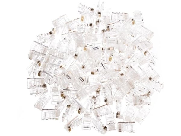 NetRack wtyk RJ45 UTP linka, kat. 5e (100 szt) (NP41)
