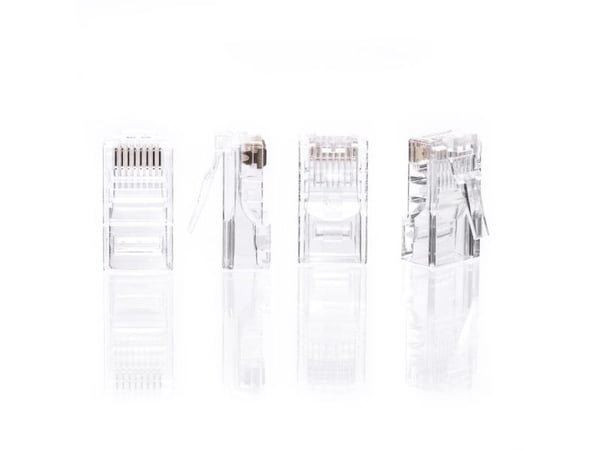 NetRack wtyk RJ45 UTP linka, kat. 5e (100 szt) (NP41)