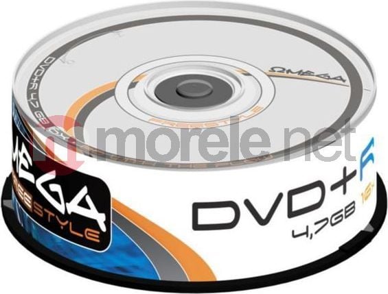Omega Freestyle DVD+R 4,7GB 16x 25-pak spindel