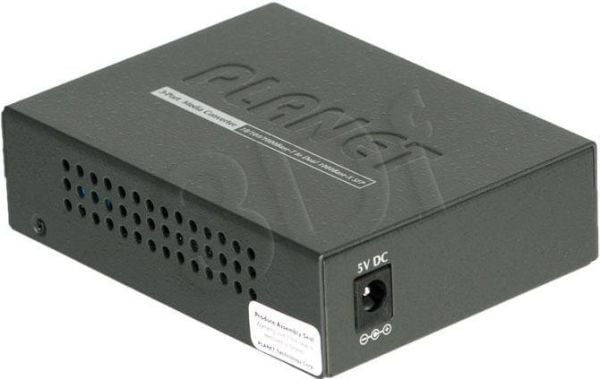 PLANET GT-1205A - Fibermedieomformer - 1GbE - 10Base-T, 100Base-TX, 1000Base-T - 3 porter - RJ-45 / SFP (mini-GBIC)