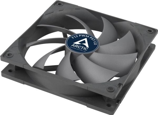 ARCTIC F12 PWM PST CO, Vifte, 12 cm, 600 RPM, 1350 RPM, 0,3 sone, 126 m³/t