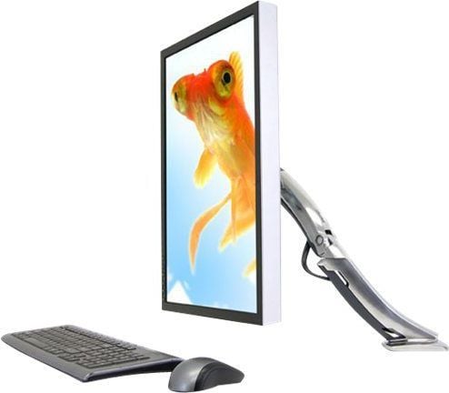 Ergotron bordfeste for skjerm opptil 30" MX Desk Monitor Arm (45-214-026)