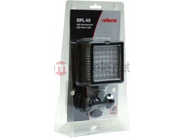 Reflecta RPL 49, 3,4 W, 49 ampuller, LED, 30 timer, 460 lx, Sort