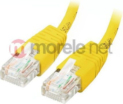 Equip 625461, 2 m, Cat6, U/UTP (UTP), RJ-45, RJ-45, Gult