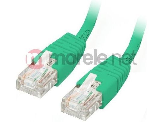 Equip 625444, 5 m, Cat6, U/UTP (UTP), RJ-45, RJ-45, Grønn