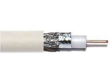 Antennekabel Lider, 100, hvit (RG6U (KAB0004))
