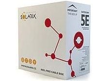 Solarix - Bulkkabel - 305 m - FTP - CAT 5e - halogenfri, solid - lilla