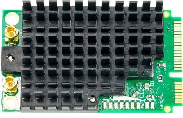 MikroTik RouterBOARD R11e-2HPnD - Nettverksadapter - PCIe Mini Card - 802.11b/g/n