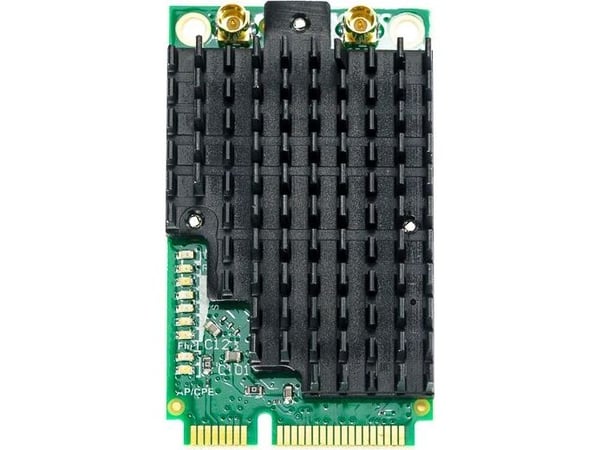 MikroTik RouterBOARD R11e-2HPnD - Nettverksadapter - PCIe Mini Card - 802.11b/g/n