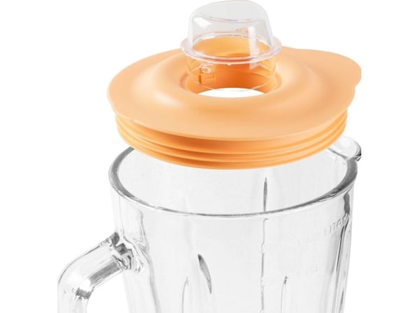 Sencor SBL 4370, Bord juicepresse, 1,5 l, Pulsfunksjon, Isknusing, 500 W, Oransje, Hvit