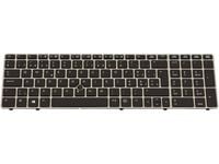 HP - Tastatur - Sveitsisk - for EliteBook 8570p Notebook