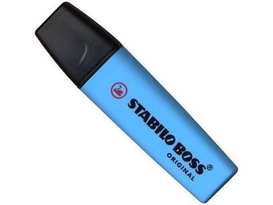 Stabilo marker Boss 70 tekstmarker blå (54K001C)