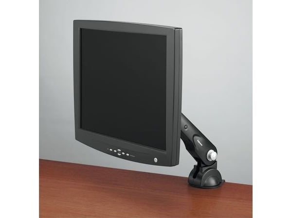 Fellowes Office Suites Flat Panel Monitor Arm - Monteringssett (støttearm) - for Skjerm - skjermstørrelse: 13"-21"
