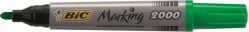 Bic permanent marker 2000, rund spets, grön