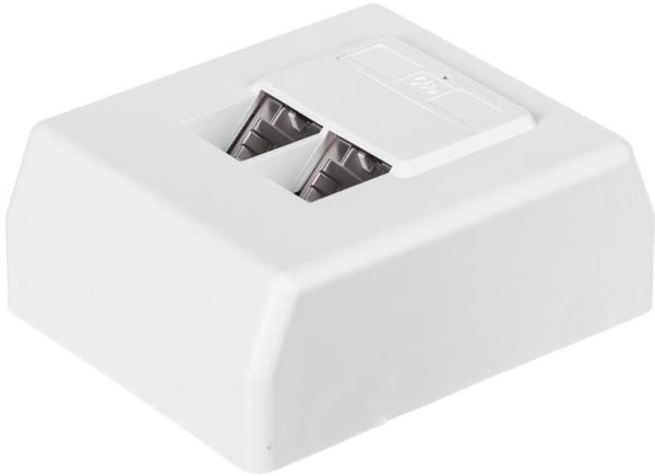 Netrack Complete - pistorasia - RJ 45 - 2 verkkopistorasiaa