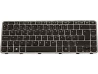 HP Elite - Tastatur - bakbelysning - Dansk - for EliteBook Folio 1040 G1