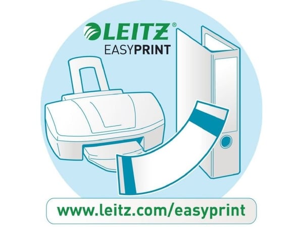 Leitz Standard - Ringperm for presentasjoner - bokryggbredde: 30 mm - for A4 Maxi - kapasitet: 100 ark - hvit