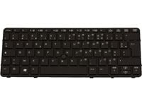 HP - Tastatur - bakbelysning - Fransk - for EliteBook 820 G1 Notebook