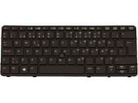 HP - Tastatur - bakbelysning - Dansk - for EliteBook 820 G1 Notebook