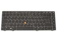 HP - Tastatur - Tysk - for EliteBook 8470p Notebook