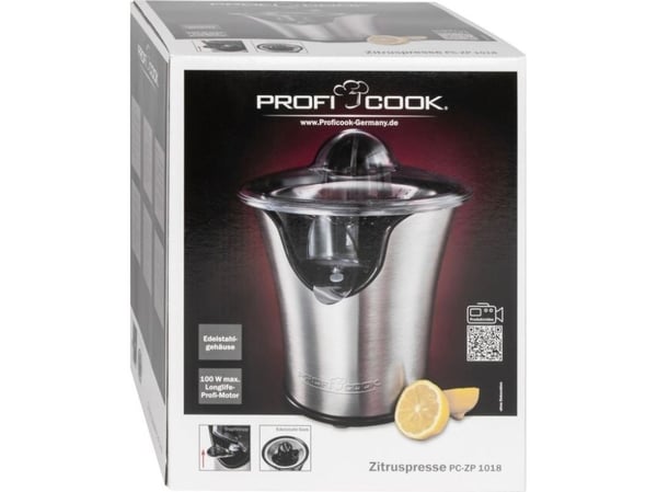 ProfiCook ZP 1018, Sølv, 100 W, 215 mm, 215 mm, 260 mm, 1,9 kg