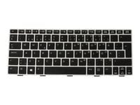 HP - Tastatur - bakbelysning - Finsk - for EliteBook Revolve 810 G2 Tablet