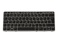 HP 776451-B71, Näppäimistö, Suomi, Ruotsi, HP, EliteBook 725 G2