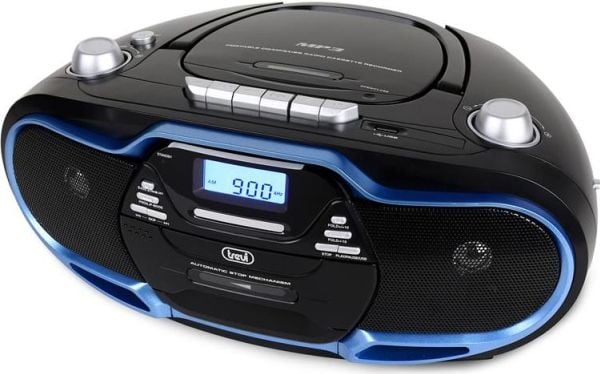 Trevi 057404, Digital, AM, FM, Spelare, CD, CD-R, CD-RW, Tillbakaspolning, 20 W