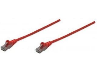 Intellinet Network Solutions Patchcord, Cat6, UTP, 10m, rød, 5 stykker (343756-5P)