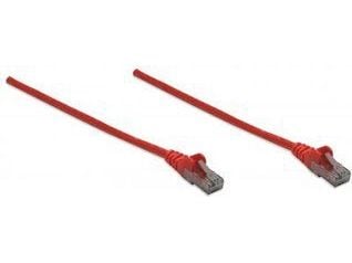 Intellinet Network Solutions Patchcord, Cat6, UTP, 10m, rød, 5 stykker (343756-5P)