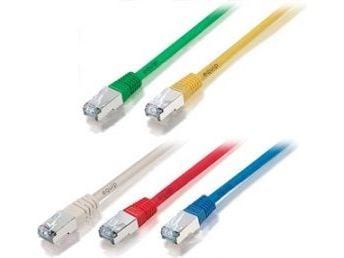Equip 705410, 1 m, Cat5e, SF/UTP (S-FTP), RJ-45, RJ-45, Beige