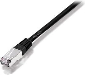 Equip 705910, 1 m, Cat5e, SF/UTP (S-FTP), RJ-45, RJ-45, Sort