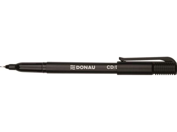 Donau CD/DVD-markør, 0,3-0,4 mm, svart (5901498030843)