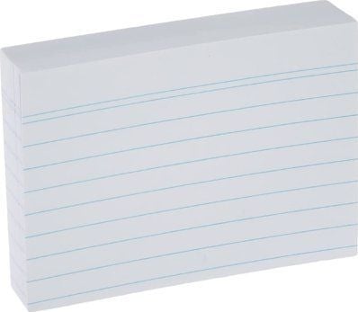 herlitz-kortit, DIN A7, vuorattu, valkoinen paperi, 170 g/m², puuvapaa, riviväri: sininen, kaksinkertainen (1150705)