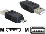 Delock - USB-adapter - USB (hane) till mikro-USB typ B (hane)
