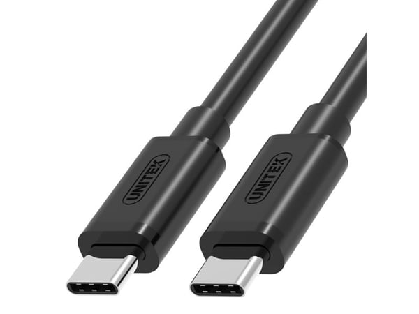 Unitek - USB-kabel - USB-C (hann) til USB-C (hann) - USB 3.1 Gen 1 - 1 m