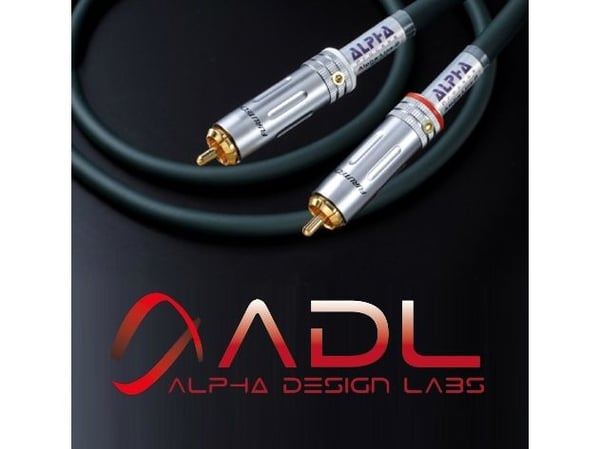 Kabel Furutech ADL RCA (Cinch) x2 - RCA (Cinch) x2 1 m svart