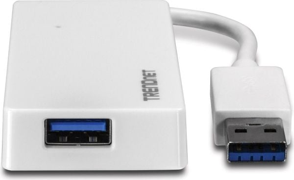 TRENDnet TU3 H4E - Hubb - 4 x SuperSpeed USB 3.0 - skrivbordsmodell