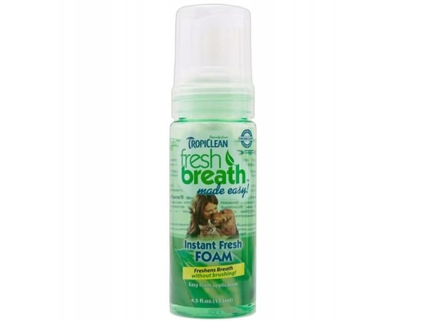TropiClean Oral Care Mint Foam 133ml