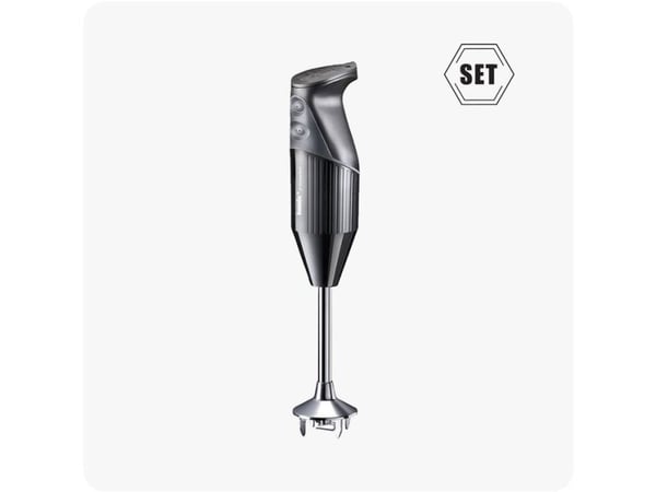 Bamix SwissLine, Stav Mikser, Isknusing, 1,8 m, 200 W, Sort