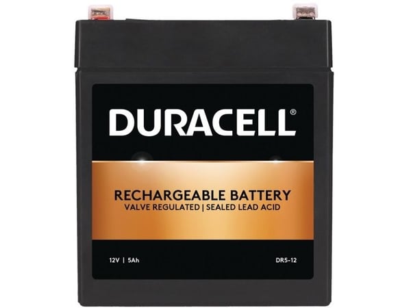 Duracell 12V 5Ah VRLA-batteri för UPS-system