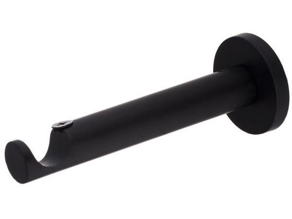 Domoletti gardinstångsfäste enkel D19 M.BLACK