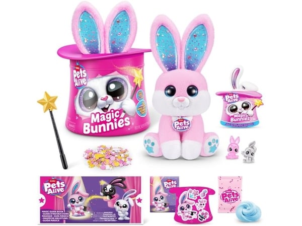 Zuru PETS ALIVE Interaktiivinen lelu "Magic Bunny" (Taikapupu)