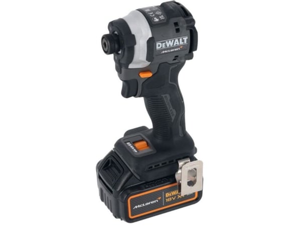 DEWALT McLaren DCF85MM2T-QW DCF85MM2T-QW Akkuiskuporakone 18 V Mukana akkujen lukumäärä 2 4 Ah Litium harjaton, sis. ylimääräinen akku, sis.