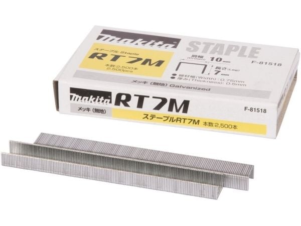 Makita RT10M - Staples - 2500 deler - 10.5 mm - lengde: 10 mm - bredde: 10 mm - for Makita ST113DSMJ
