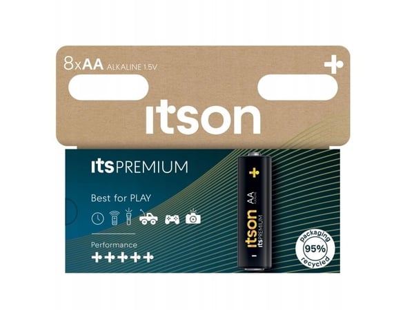 det på PREMIUM-batteriet Alkaline LR6IPR/8HH
