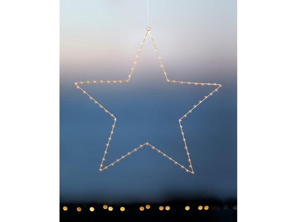 Sirius Liva Star 80 LED - kultainen
